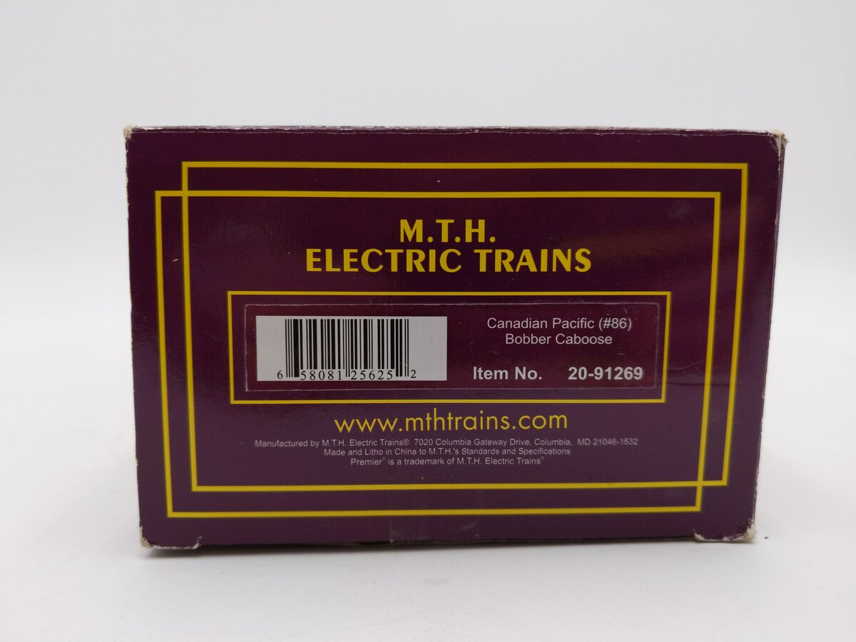 MTH 20-91269 Canadian Pacific Bobber Caboose V2