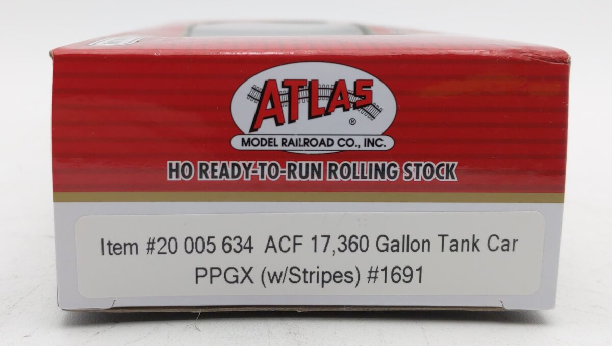 Atlas 20005634 HO PPGX ACF 17,360 Gallon Tank Car #1691