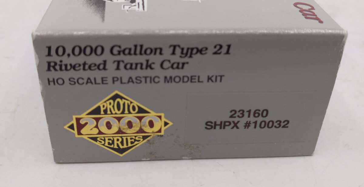 Proto 2000 23160 HO Scale SHPX 10,000 Gallon Riveted Tank Car Kit #10032