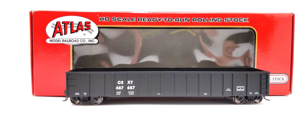 Atlas 20001334 HO Scale CSX Thrall 2743 Gondola #487687