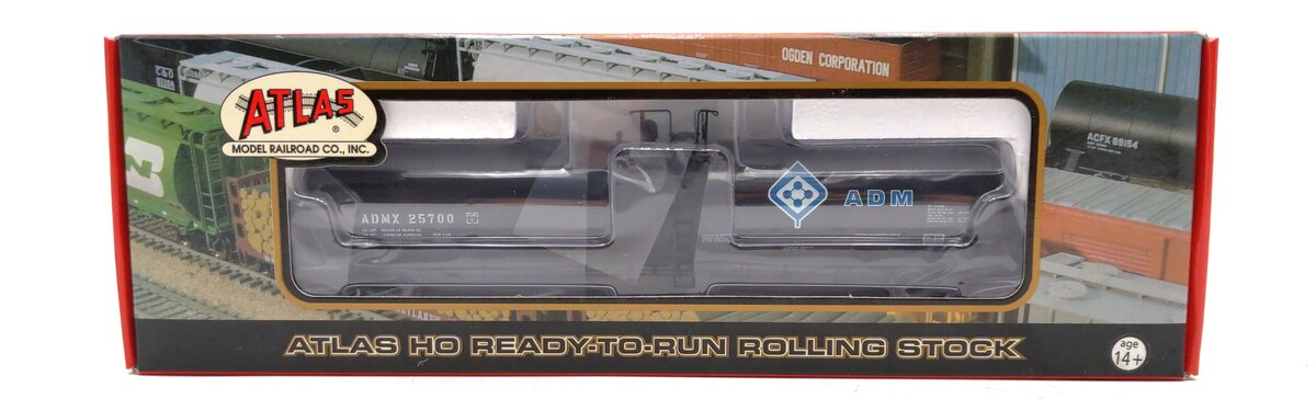 Atlas 20000751 HO Scale ADM Transportation Trinity 25,500-Gallon Tank Car #25700