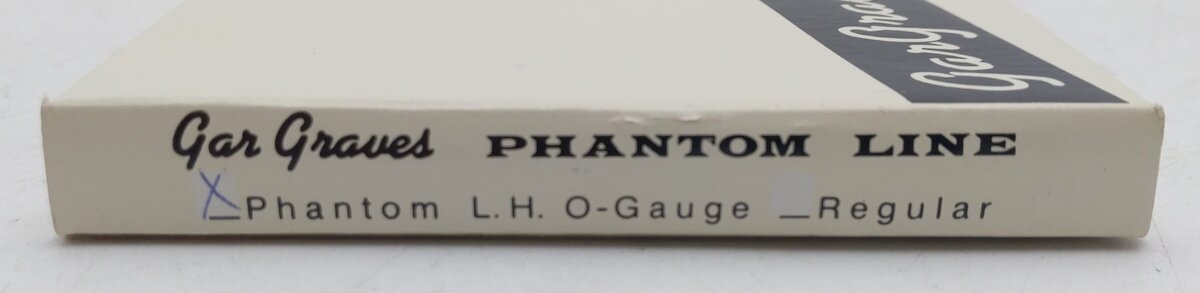 Gargraves 104 O 100" "Phantom" Left Hand Manual Switch Turnout