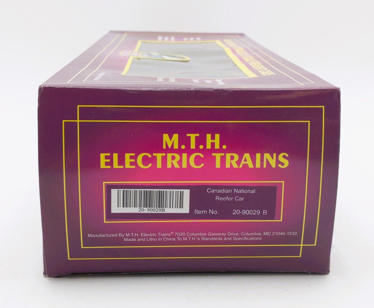 MTH 20-90029B O Canadian National Reefer Car #21206 EX/Box