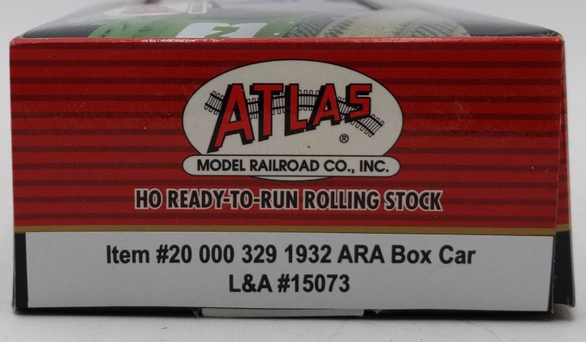 Atlas 20000329 HO Scale L&A 1932 ARA Boxcar #15073
