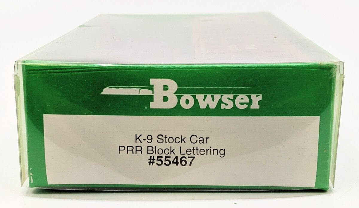 Bowser 55467 HO Scale Pennsylvania K-9 Stock Car Kit w/Block Lettering