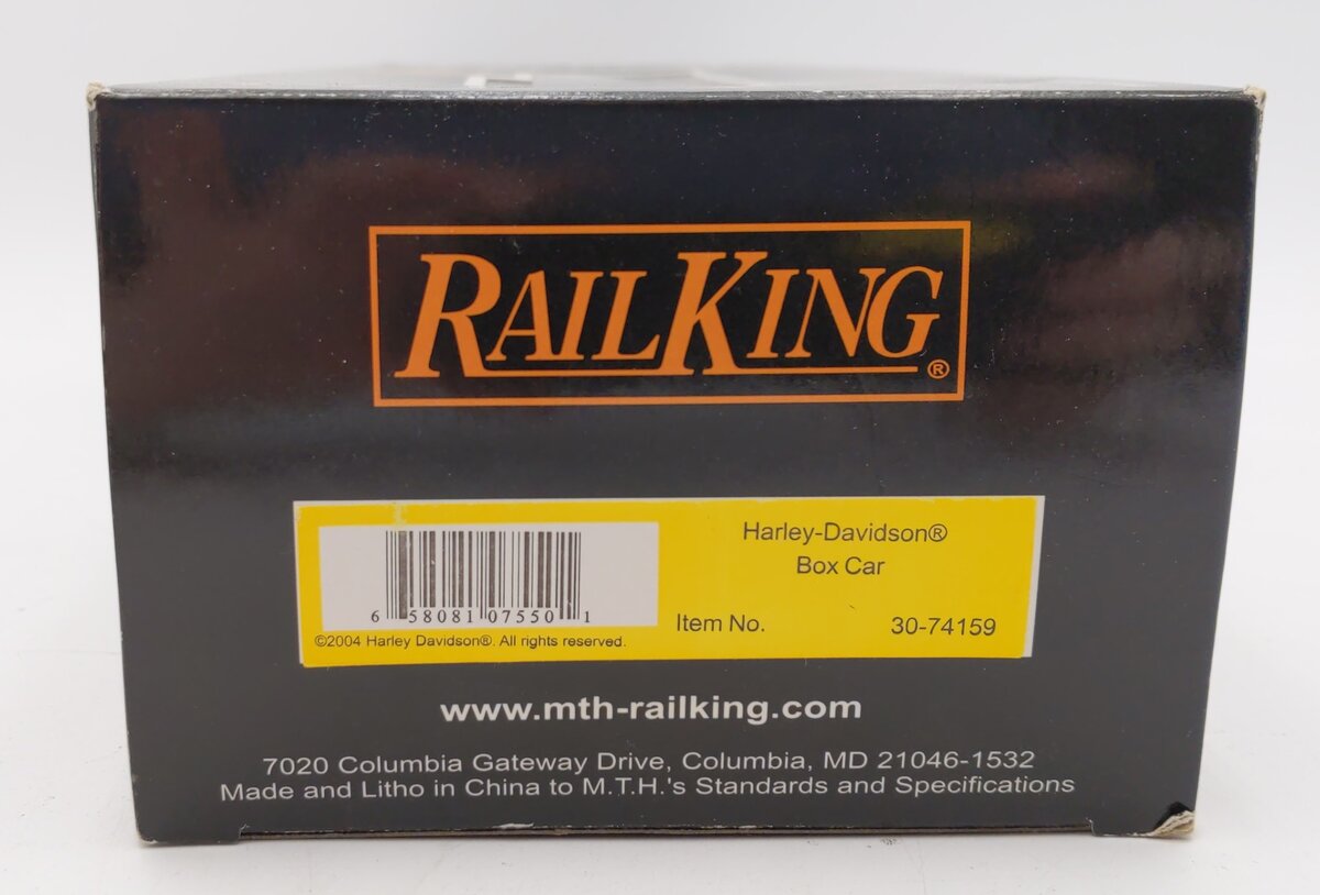 MTH 30-74159 Harley Davidson Box Car LN/Box