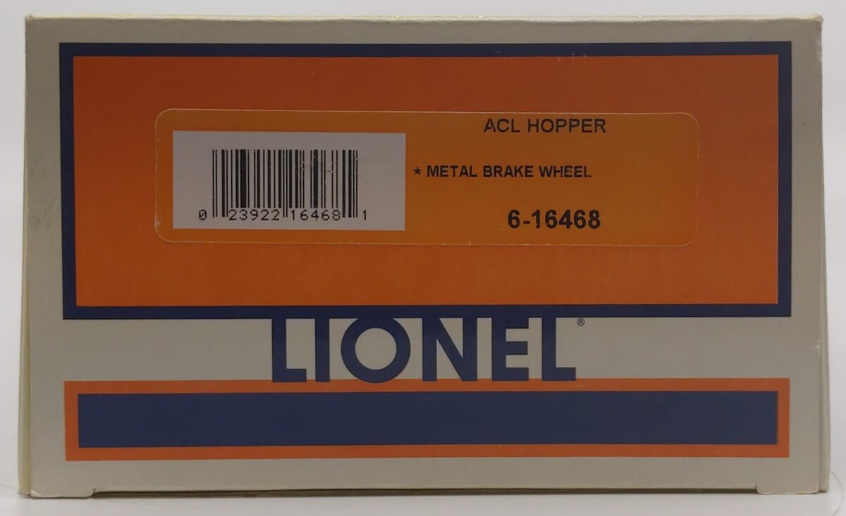 Lionel 6-16468 O Gauge ACL 2-Bay Hopper #84973 LN/Box