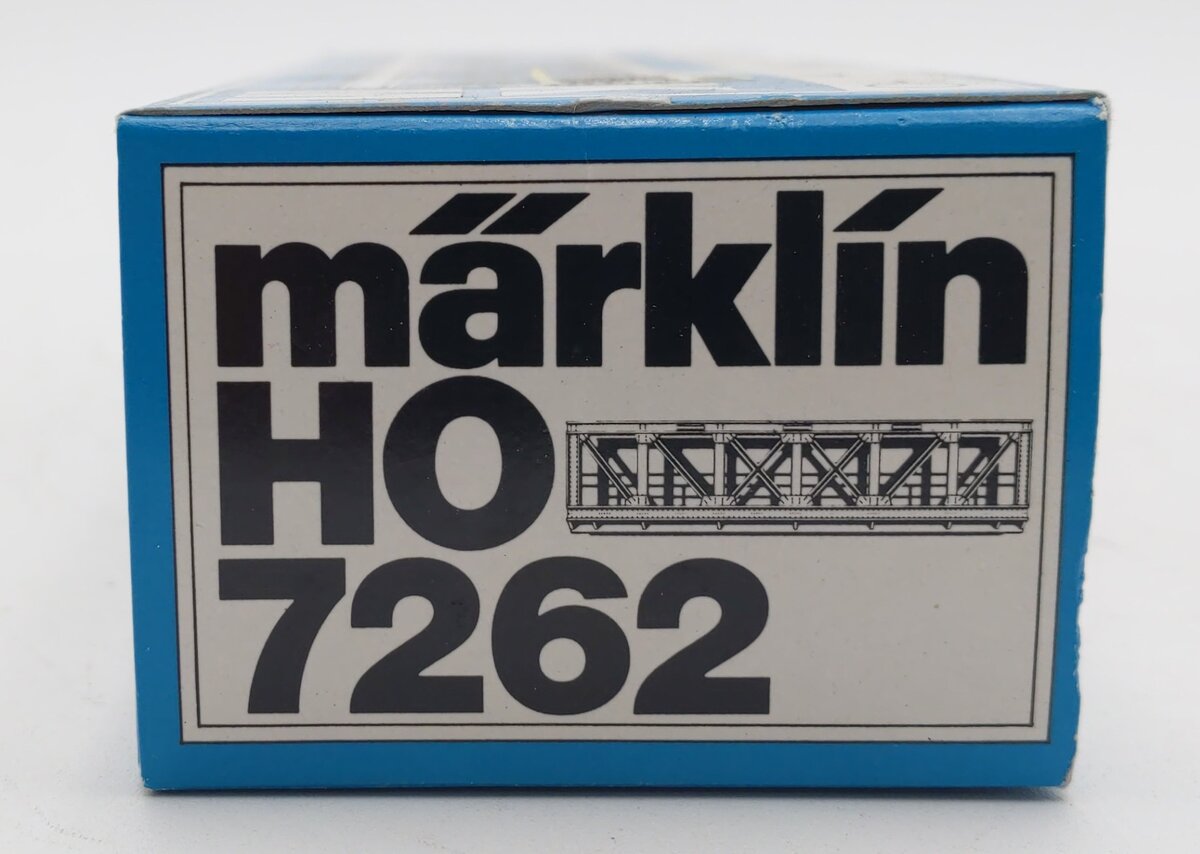Marklin 7262 HO Scale 7-1/8" Truss Bridge for K & M Tracks