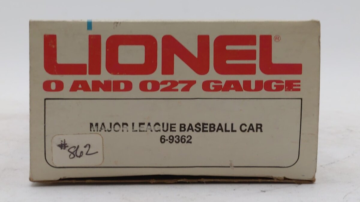 Lionel 6-9362 O Major League Baseball Car