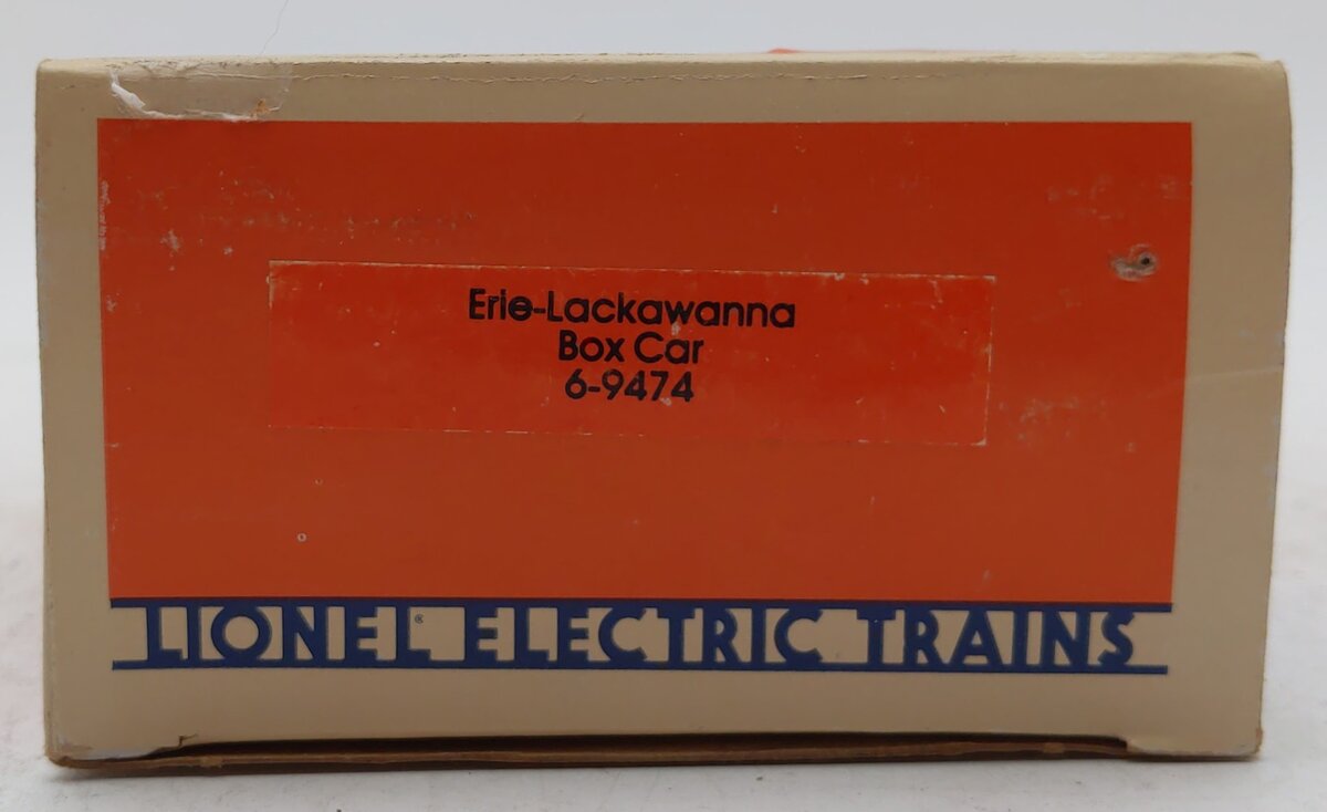 Lionel 6-9474 O Gauge Erie Lackawanna Boxcar EX/Box