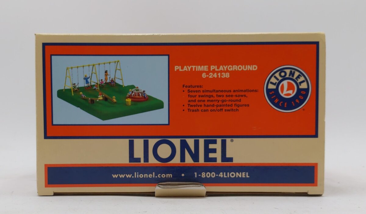 Lionel 6-24138 O Gauge Operating Playtime Playground