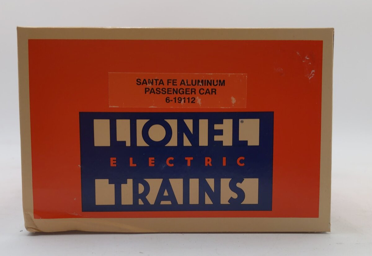 Lionel 6-19112 O Gauge Santa Fe "Squaw Valley" Pullman Aluminum Passenger Car LN/Box