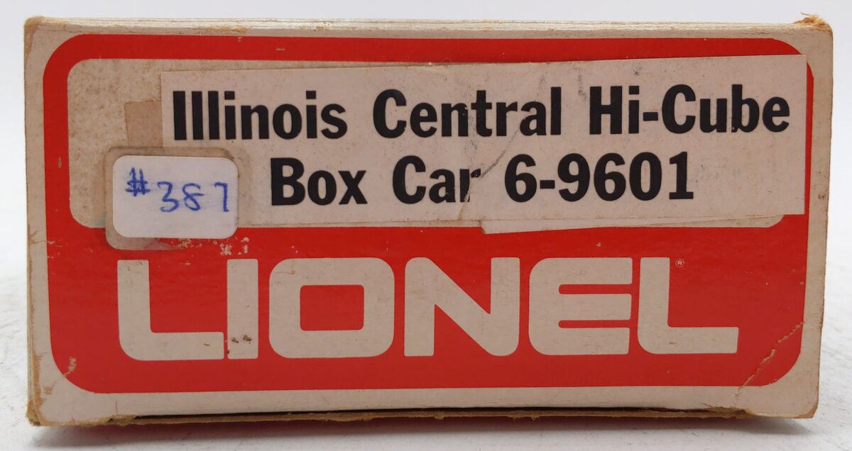 Lionel 6-9601 O Gauge Illinois Central Hi Cube Boxcar