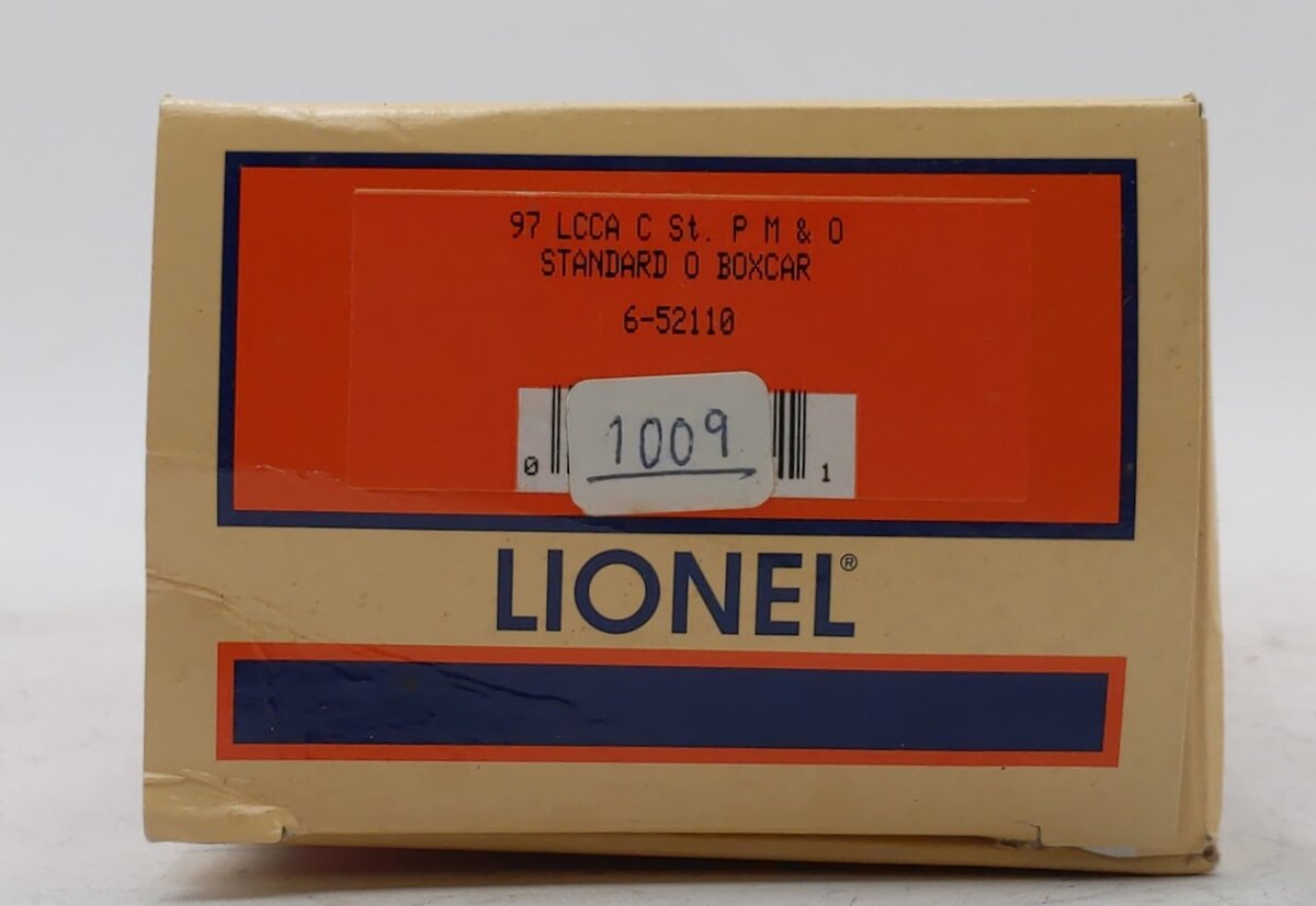 Lionel 6-52110 O Gauge LCCA 1997 C St. PM&O Standard Boxcar #71997 LN/Box