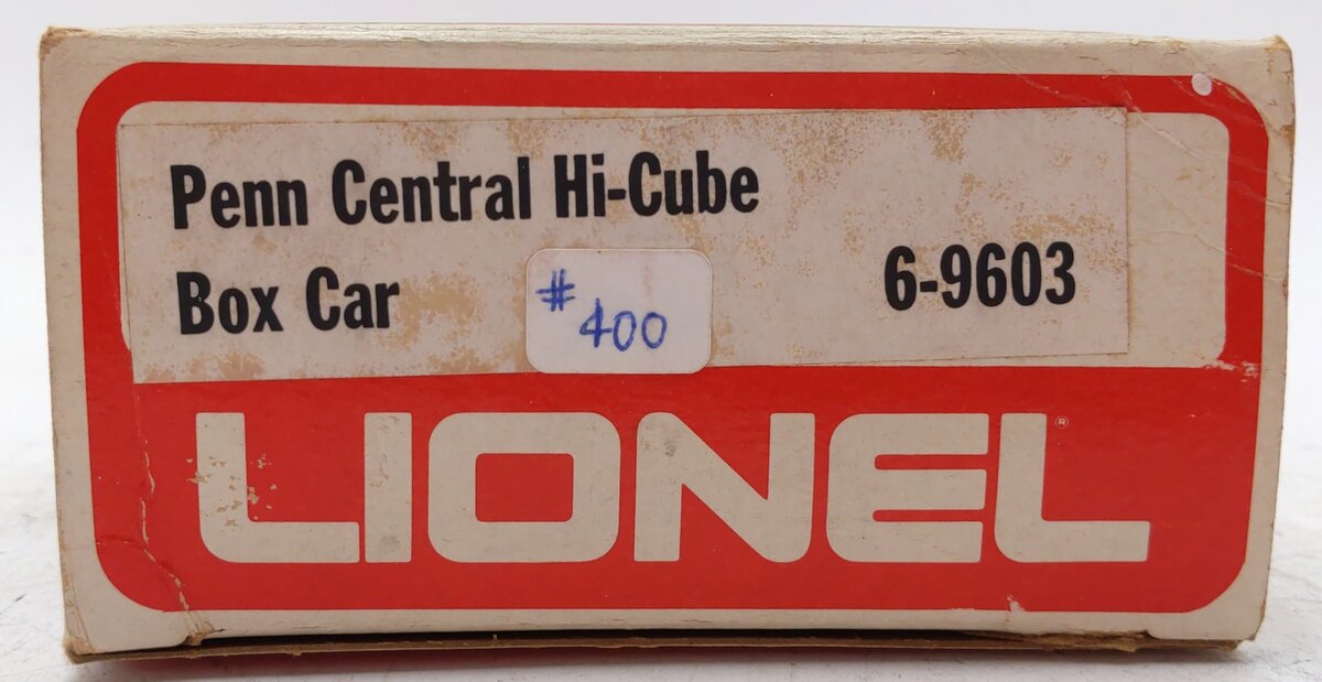 Lionel 6-9603 O Gauge Penn Central Hi-Cube Boxcar #9603 EX/Box