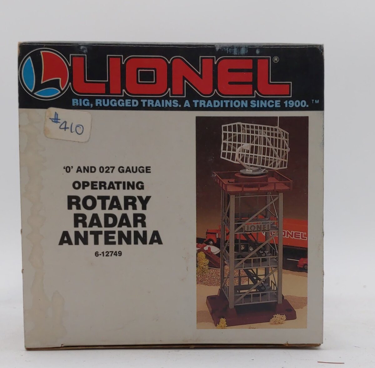 Lionel 6-12749 O/O27 Operating Rotary Radar Antenna