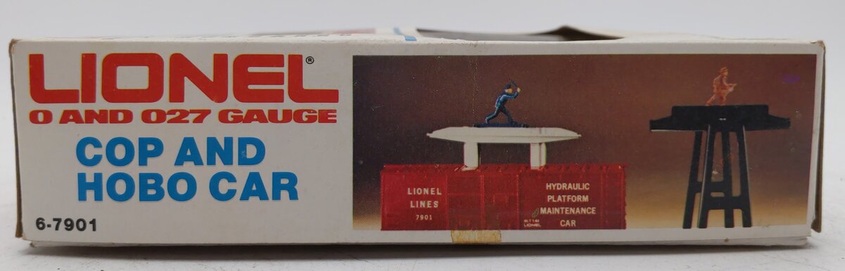 Lionel 6-7901 O Gauge Operating Cop & Hobo Car