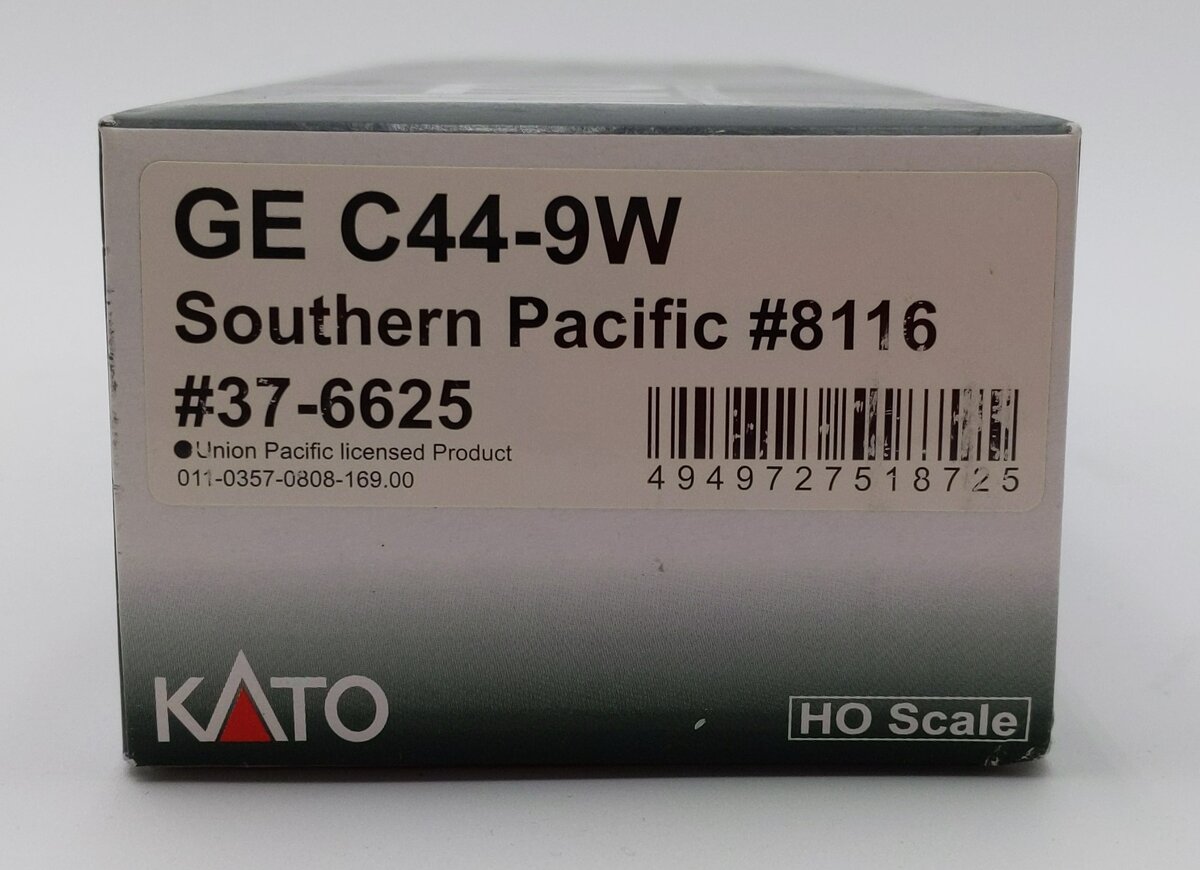Kato 37-6625 HO Scale Southern Pacific C44-9W Diesel Engine #8116