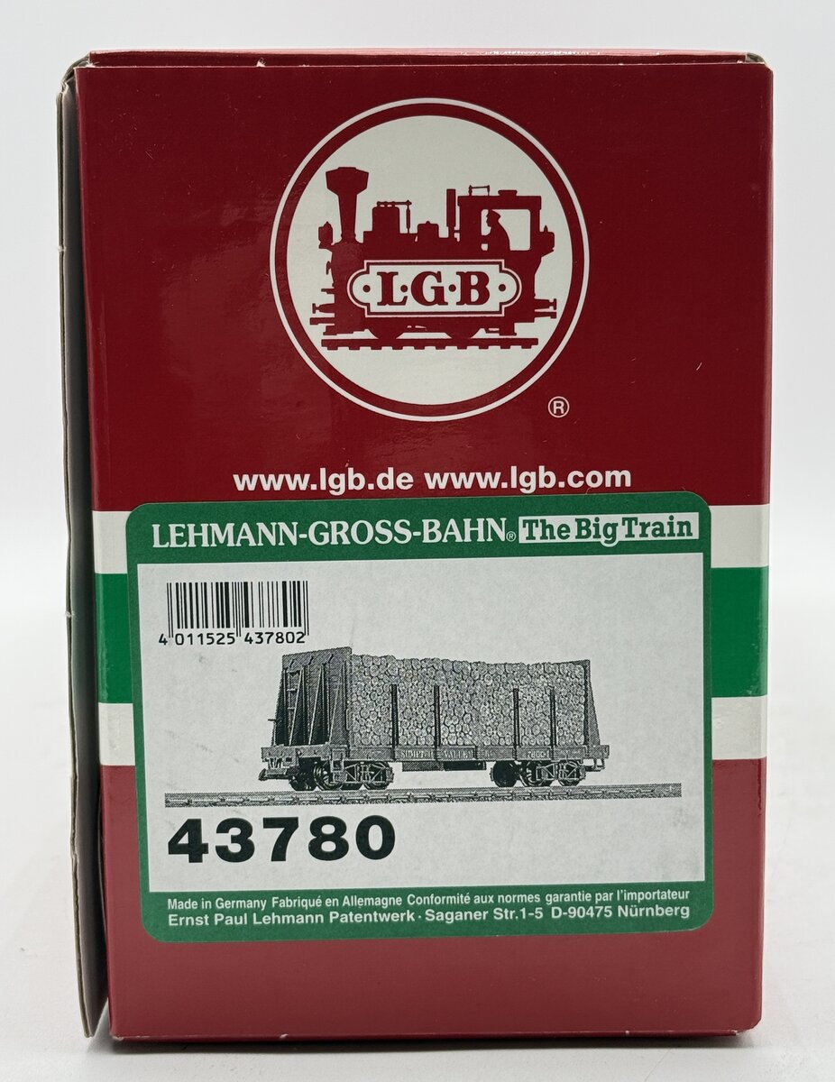LGB 43780 G Scale SV Pulpwood Car #76604