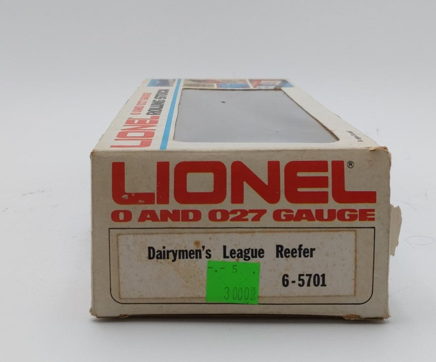 Lionel 6-5701 O Gauge Dairymen‘s League Reefer Car