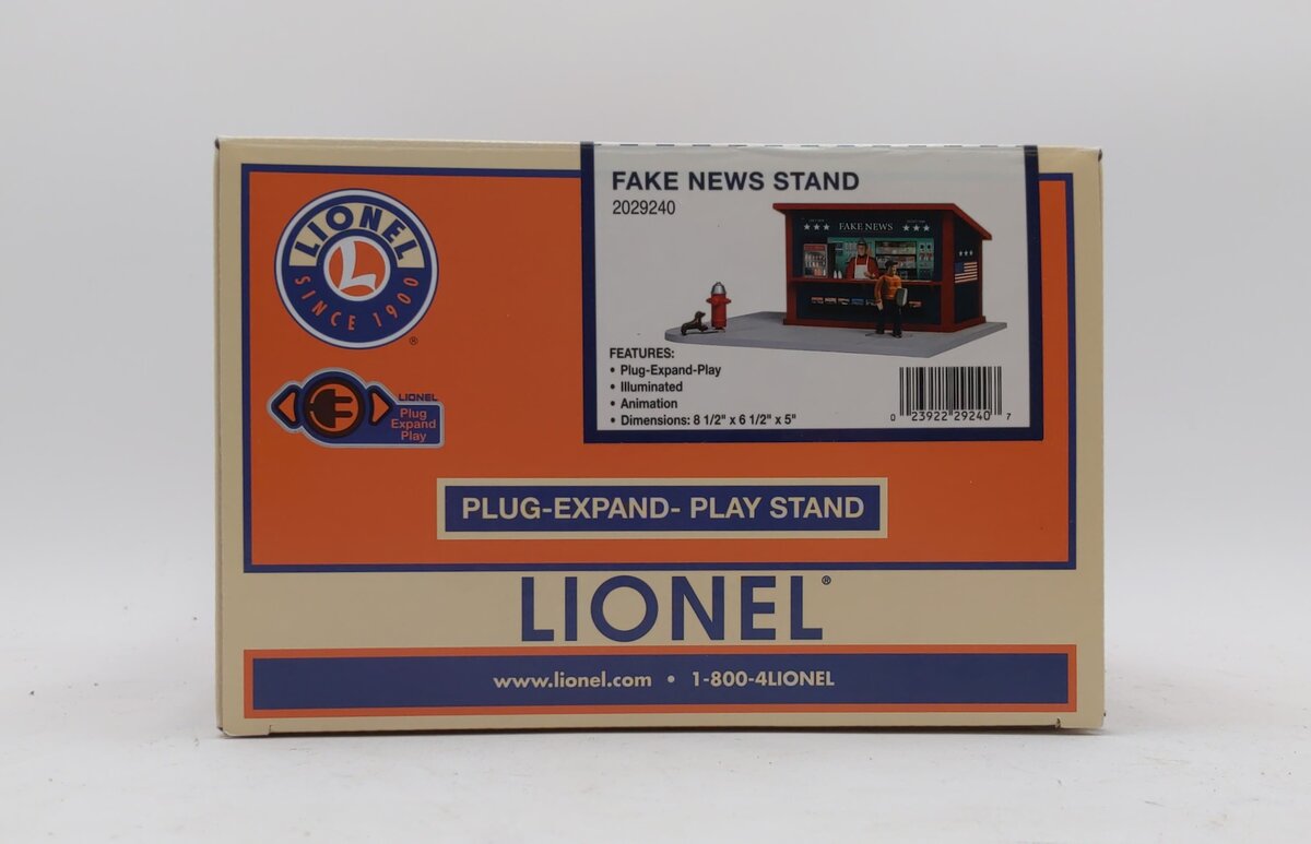Lionel 2029240 Fake News Stand