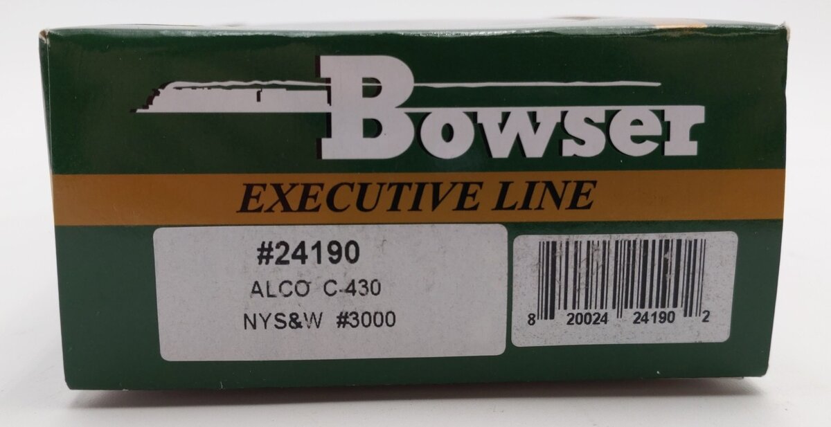 Bowser 24190 HO New York, Susquehanna & Western Alco C430 Diesel #3000