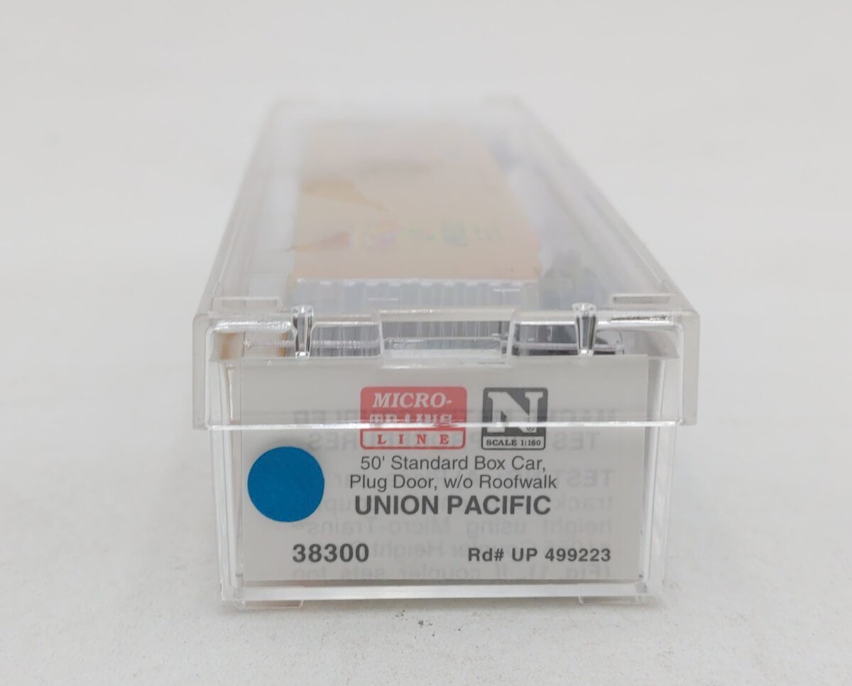 Micro-Trains 03800300 N Union Pacific 50' Steel Plug Door Boxcar #499223 LN/Box