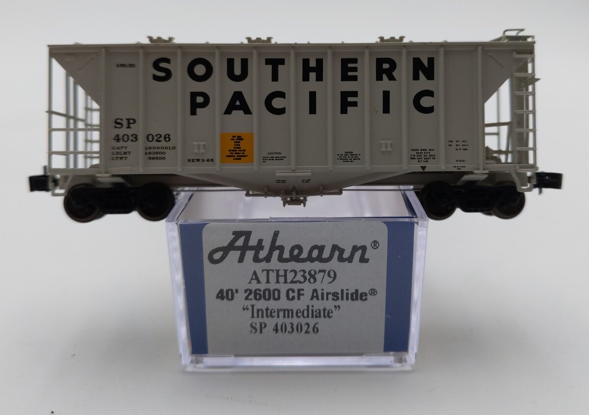 Athearn ATH23879 N Scale Southern Pacific GATC 2600 Airslide Hopper Car #403026