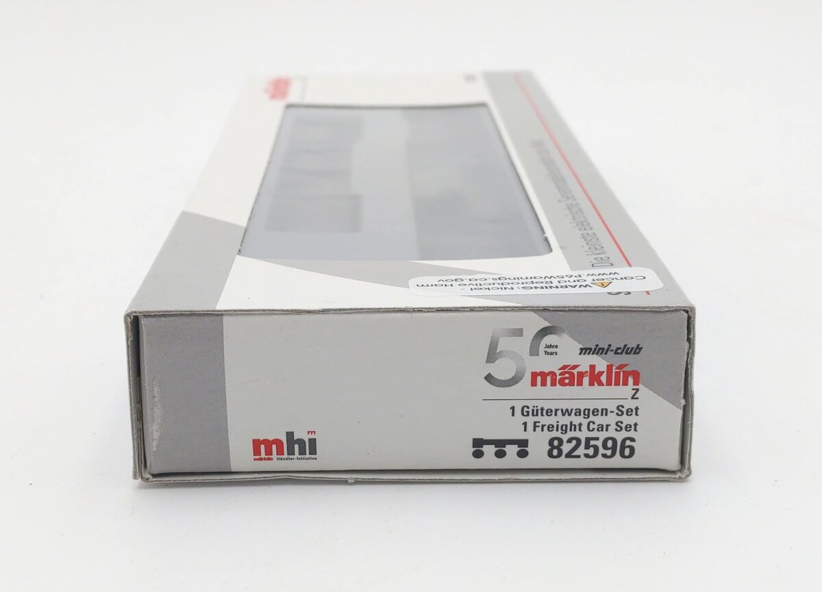 Marklin 82596 Z Freight Car Set with Mixed Loads (Set of 3)