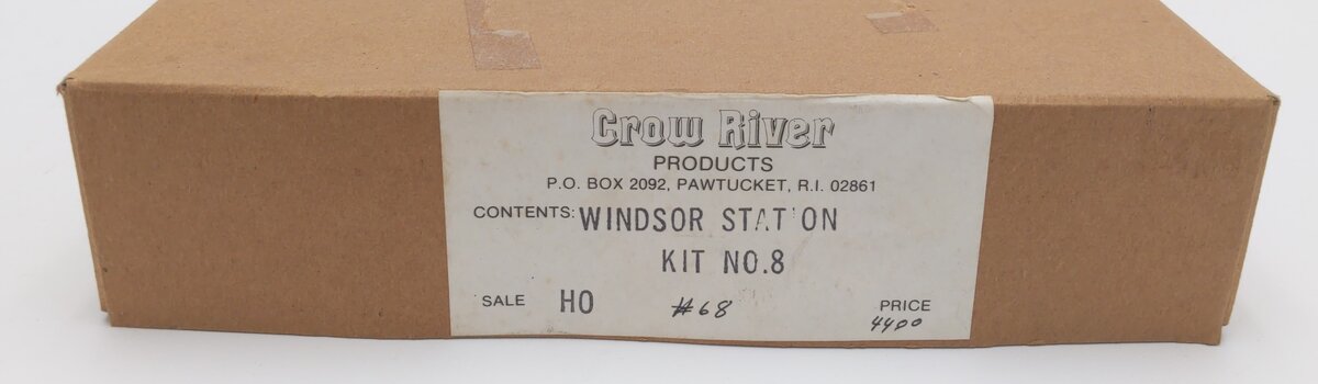 Crow River Products 8 HO Scale Windsor Station Kit