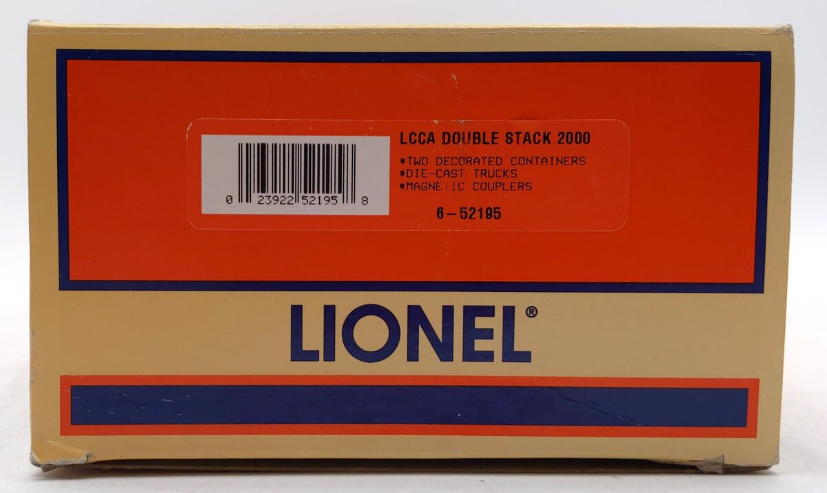 Lionel 6-52195 O Gauge Canadian Pacific LCCA Double Stack 2000 LN/Box
