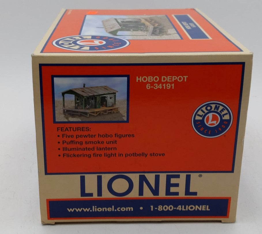 Lionel 6-34191 O Hobo Depot Building