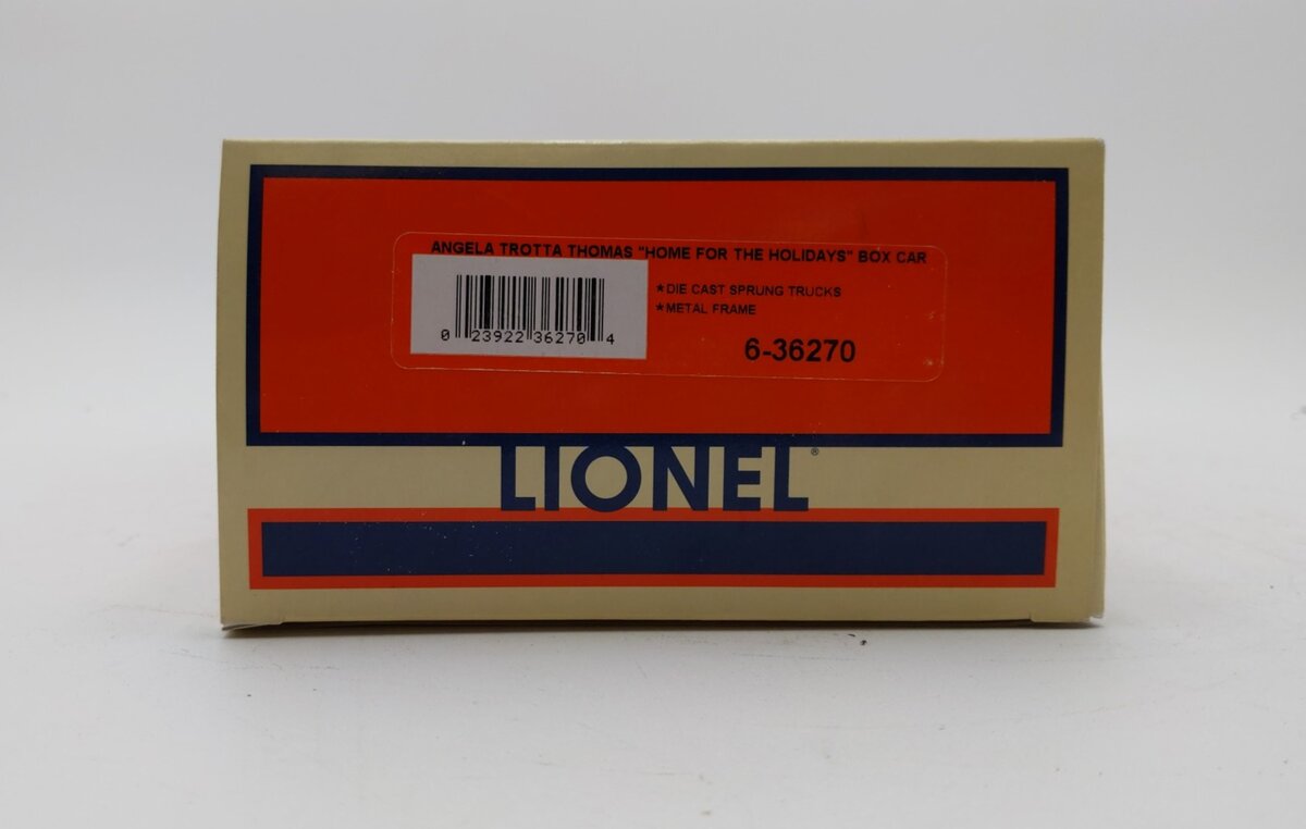 Lionel 6-36270 O Gauge Angela Trotta Thomas Christmas Boxcar LN/Box