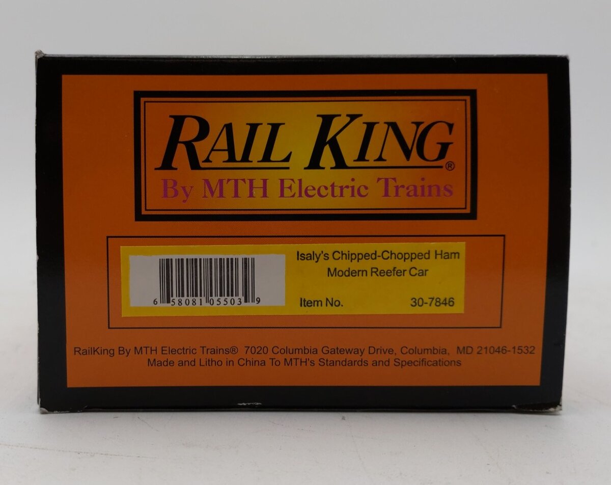 MTH 30-7846 Isaly's Chipped Chopped Ham Reefer Car NIB