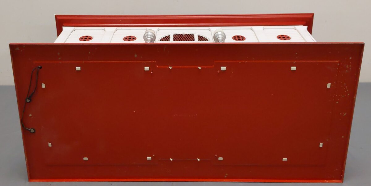 MTH 10-1070 Standard Gauge White and Red Double Passenger Station #116