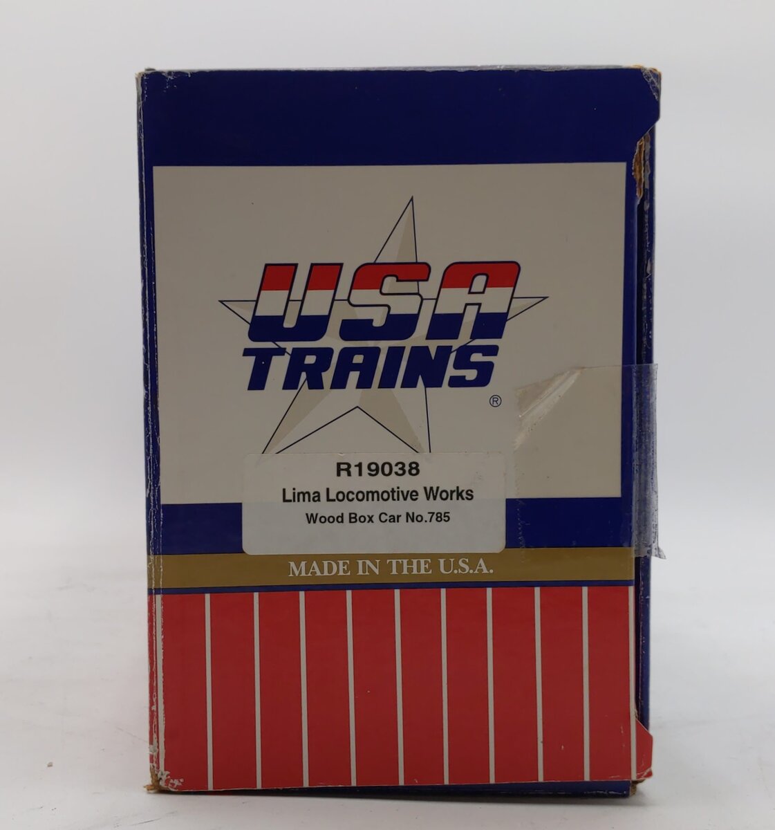 USA Trains R19038 G Lima Locomotive Company Boxcar #785