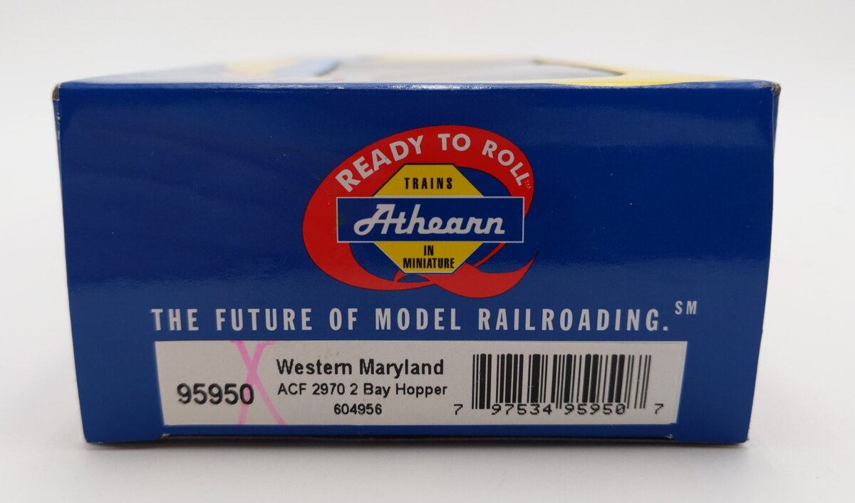 Athearn 95950 HO Scale Chessie/WM ACF 2970 Covered Hopper #604956