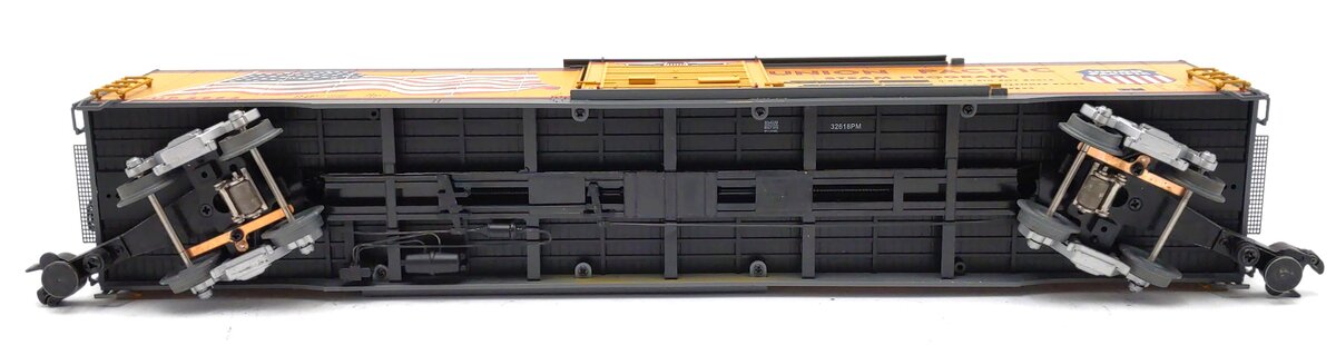 Lionel 6-85409 O Union Pacific Steam Program LED Flag Boxcar #4-8-8-4