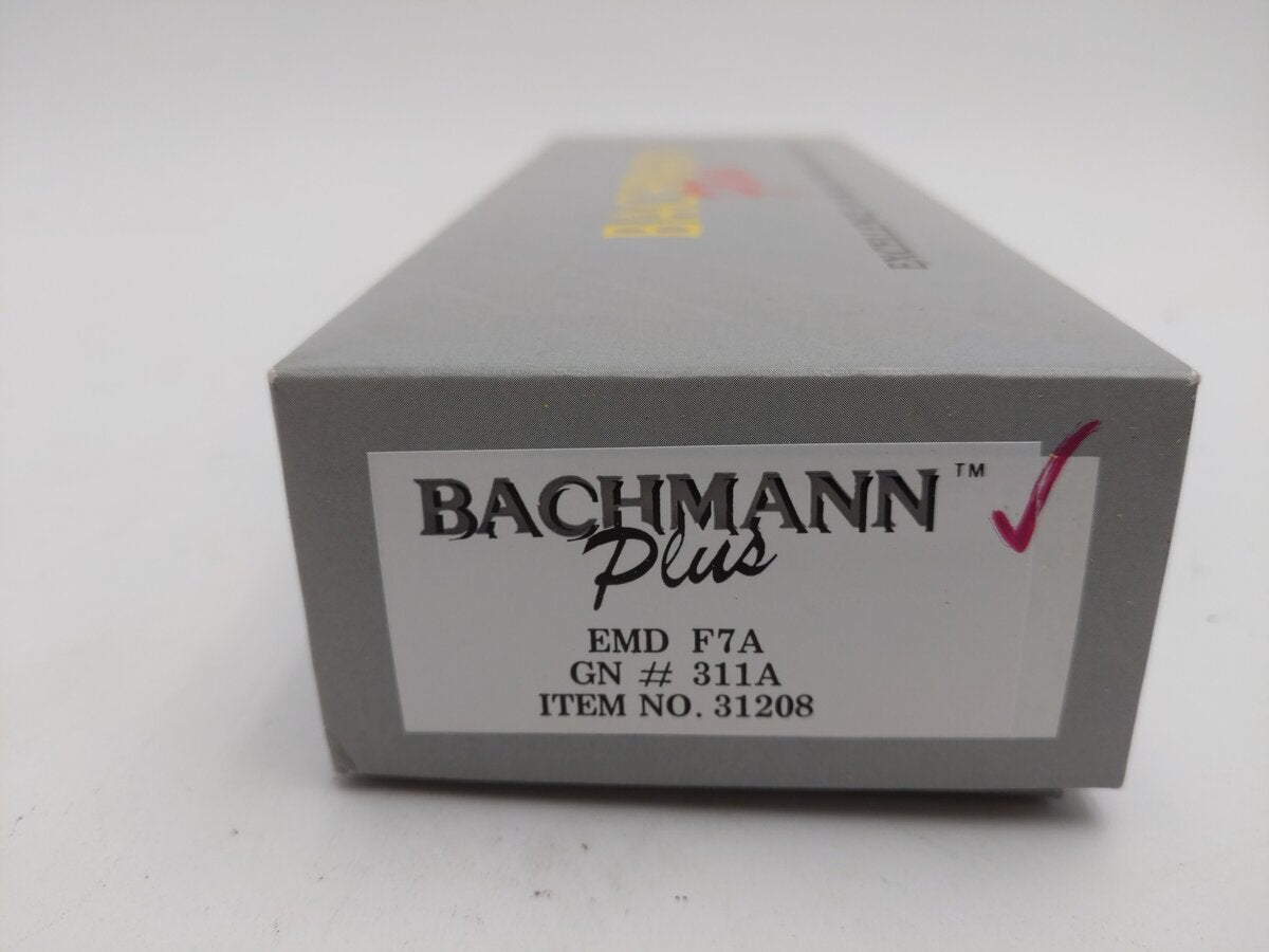 Bachmann 31208 HO Great Northern EMD F7A Powered Diesel Locomotive #311A MT/Box