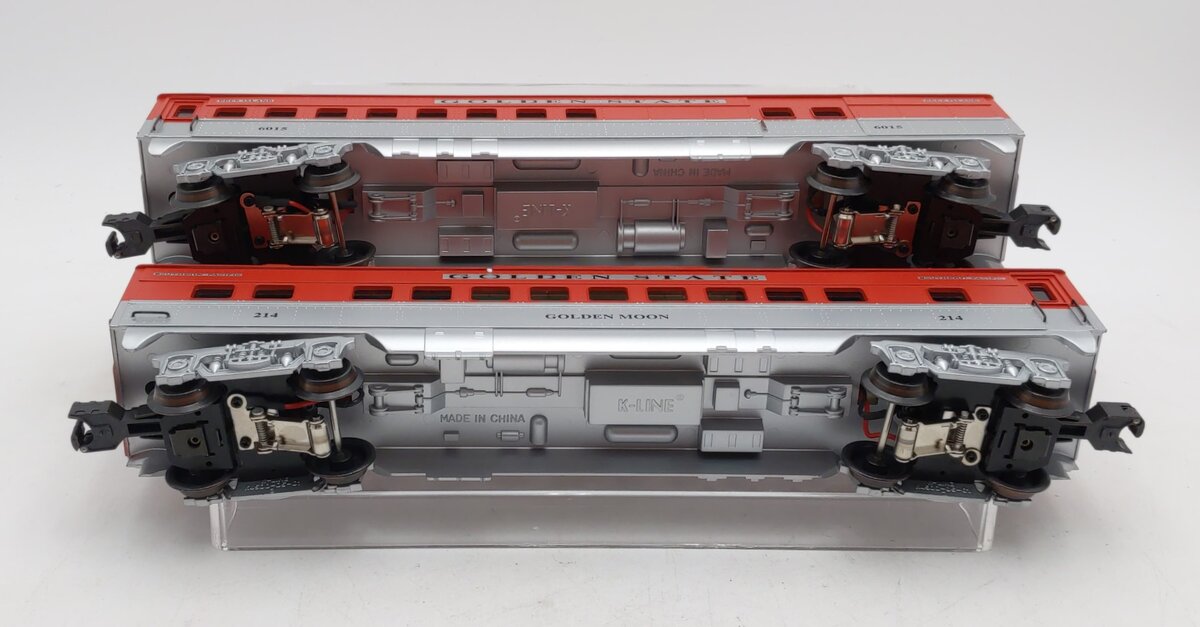 K-Line K4532A O Gauge Golden State Streamliner Set NIB