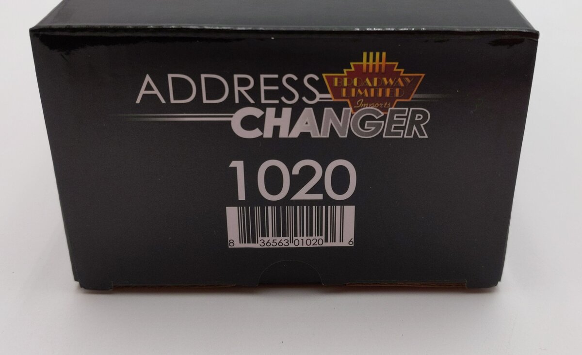 Broadway Limited 1020 All Scales DCC Address Changer LN/Box