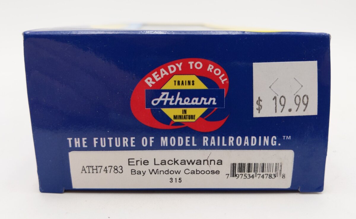 Athearn 74783 HO Erie Lackawanna Bay Window Caboose #C315