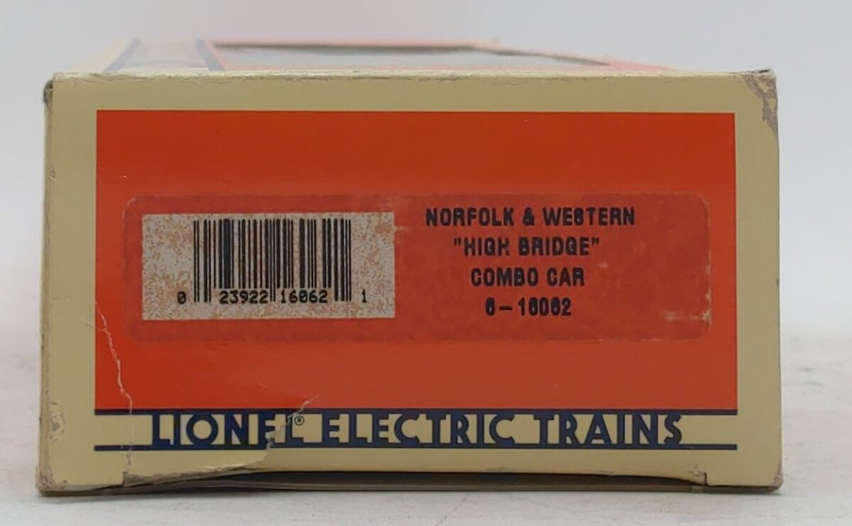 Lionel 6-16062 O Gauge Norfolk & Western "High Bridge" Combo Car #6062 LN/Box