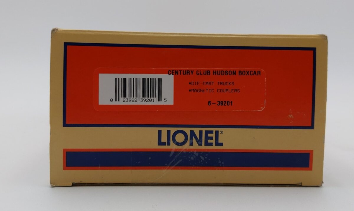 Lionel 6-39201 O Gauge Century Club Hudson Boxcar #773 LN/Box