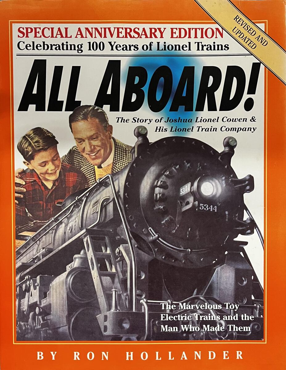 The Story of Joshua Lionel Cowen & His Lionel Train Company Hardcover book VG