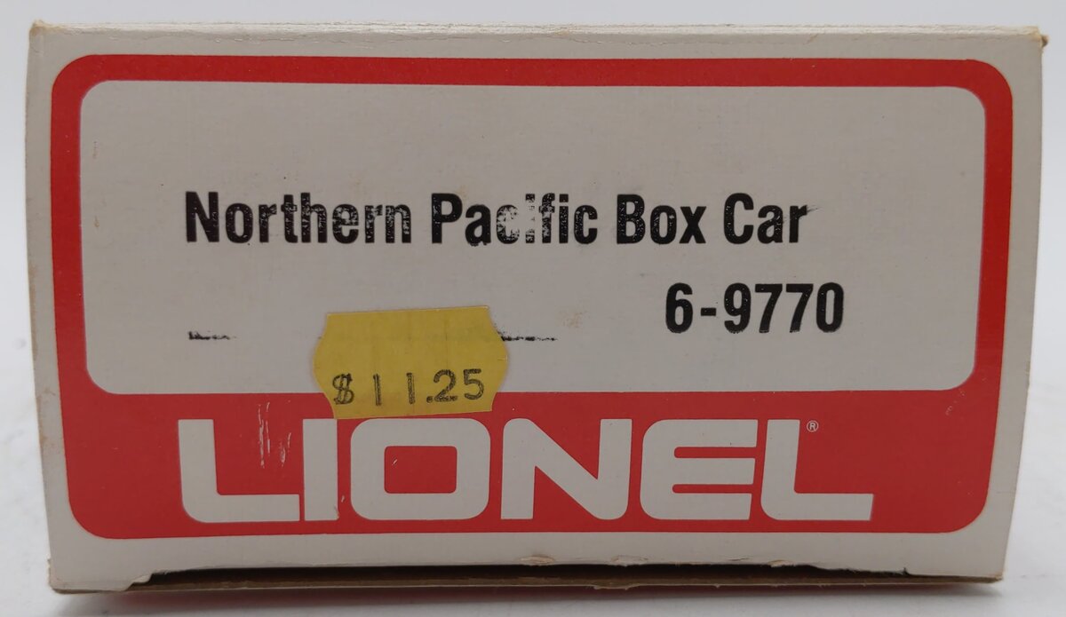 Lionel 6-9770 O Gauge Northern Pacific Boxcar #9770 LN/Box