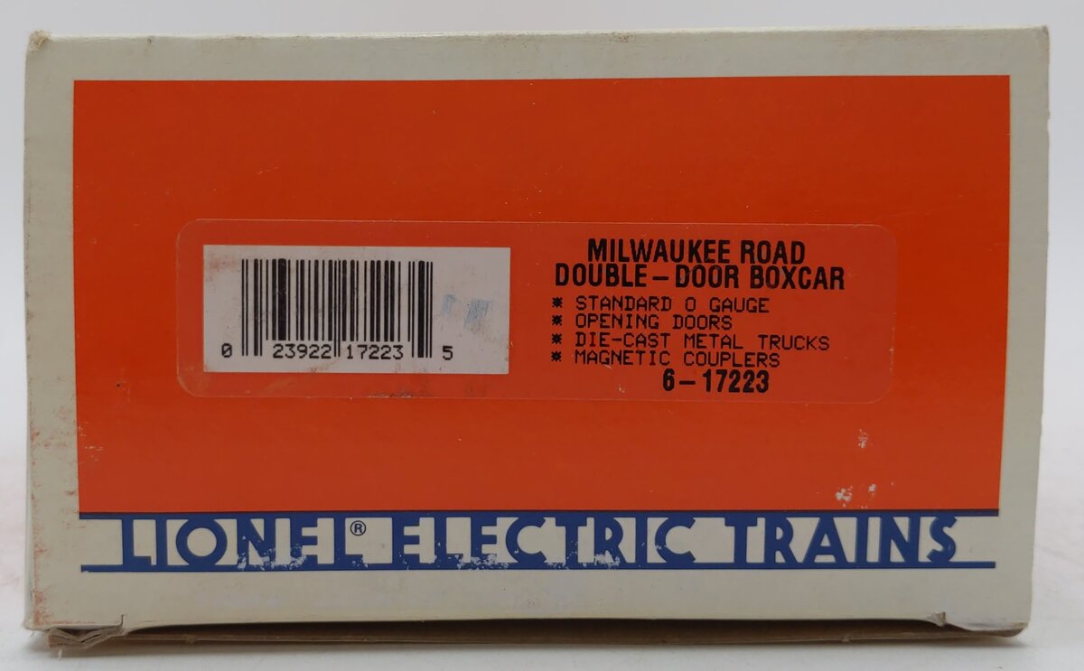 Lionel 6-17223 O Gauge Milwaukee Road Double-Door Boxcar #17223 LN/Box