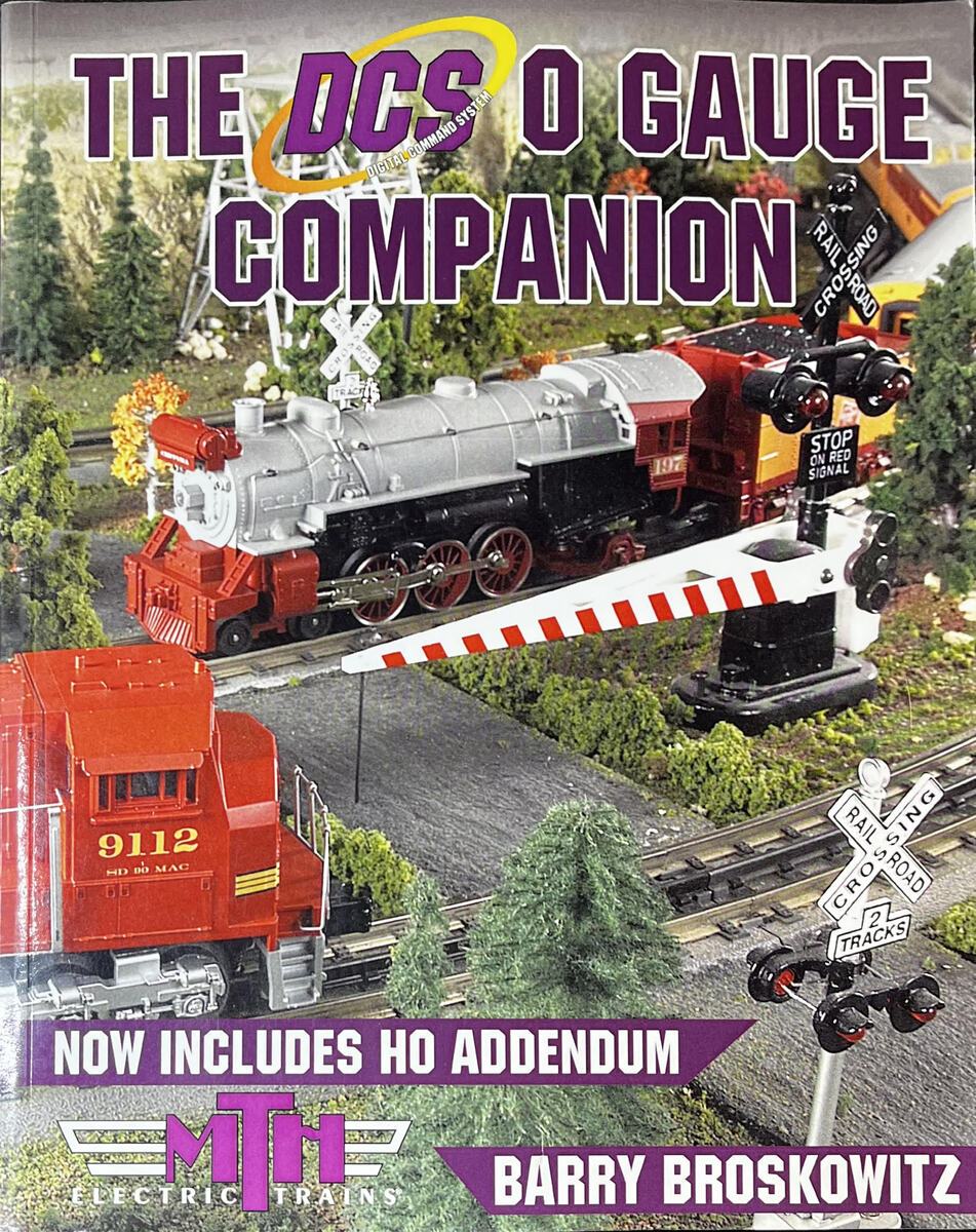 The DCS O Gauge Companion Paperback book by Barry Broskowitz VG