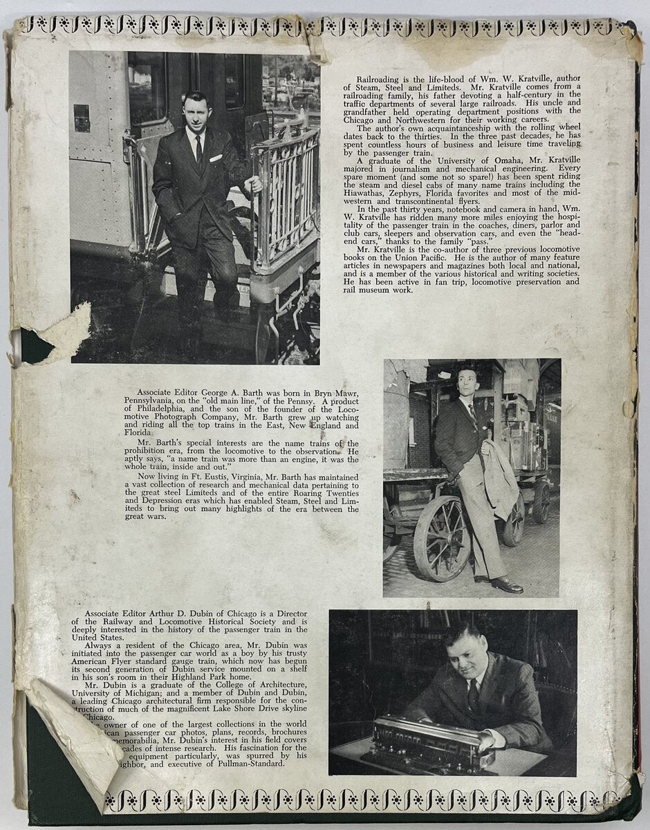 Steam, Steel & Limiteds: A Saga of the Great Varnish Era Hardcover book