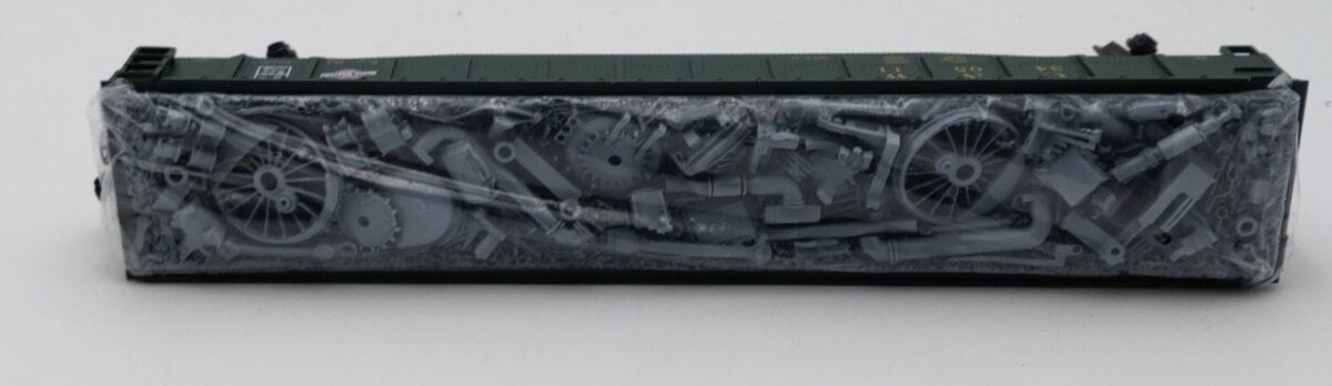 MTH 20-98005 O Gauge Chicago Northwestern Gondola #340511 with Junk Load LN/Box